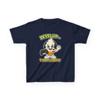 Kids Gamer T-Shirt — 'Level Up... Then Ice Cream!' Ice Cream Cartoon Graphic Tee