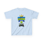 Kids Birthday T-Shirt — 'Birthday Champ' Level 9 Unlocked Gamer Graphic Tee