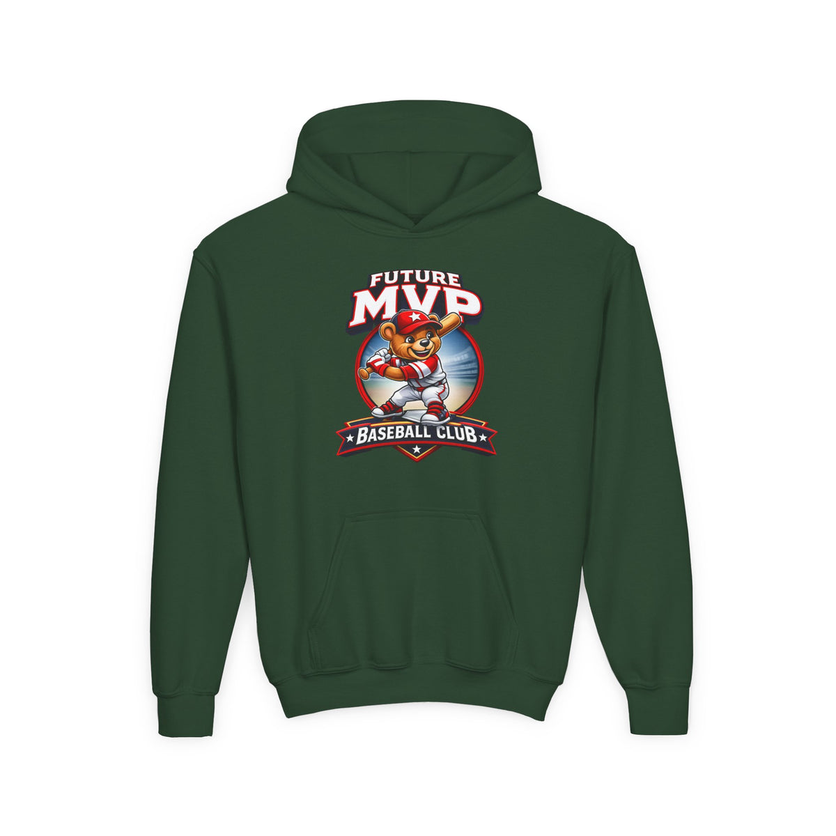 Kidxtr™ Kids MVP Hoodie — 'MVP Energy' Bold Graphic Youth Hooded Sweatshirt