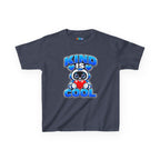 Kidxtr™ Kids Kindness T-Shirt — 'Kind Is Cool' Robot Heart Graphic Tee