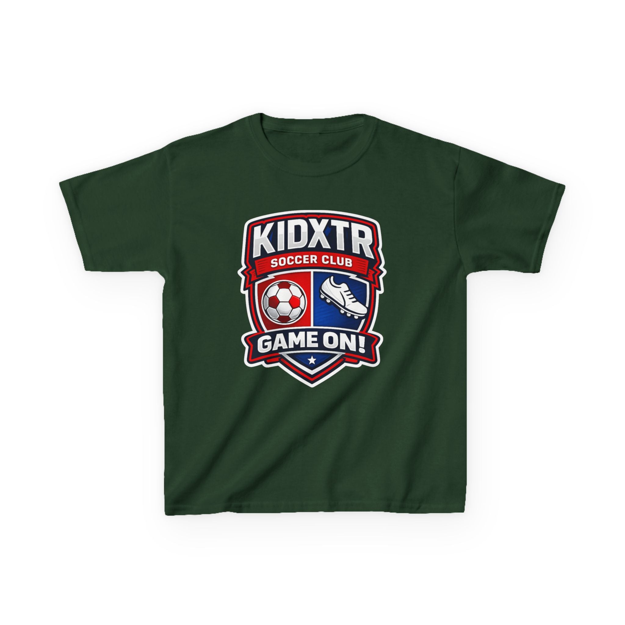 Kids Soccer Tee — Game On! Club Graphic Youth T-Shirt