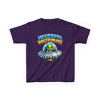Kidxtr™ Kids Space T-Shirt — 'Hey Earth, Wait For Me!' Alien Spaceship Graphic Tee