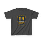 Kids 4th Grade T-Shirt — 'G4 First Day Ready' Back-to-School Graphic Tee