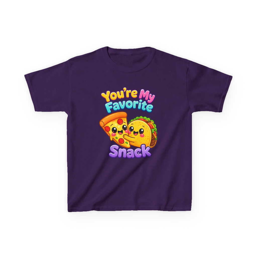 Kids Food T-Shirt – Pizza & Taco Graphic Tee