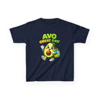 Kids Tee — "Avo Great Day" Cute Avocado Backpacker Shirt