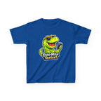 Kids Dinosaur T-Shirt — 'Dino-Mite Texter' Cartoon Dinosaur Graphic Tee