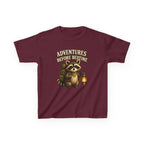 Kids Raccoon T-Shirt — 'Adventures Before Bedtime' Lantern Graphic Tee