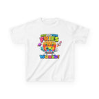 Kids Fries T-Shirt — 'Out of This Fries World!' Colorful Cartoon Fries Graphic Tee