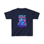 Kids Elephant T-Shirt — 'Level Up Kindness' Cute Gamer Elephant Graphic Tee