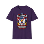 All-Star Gamer Mom T-Shirt — Patriotic Eagle Gaming Graphic Tee