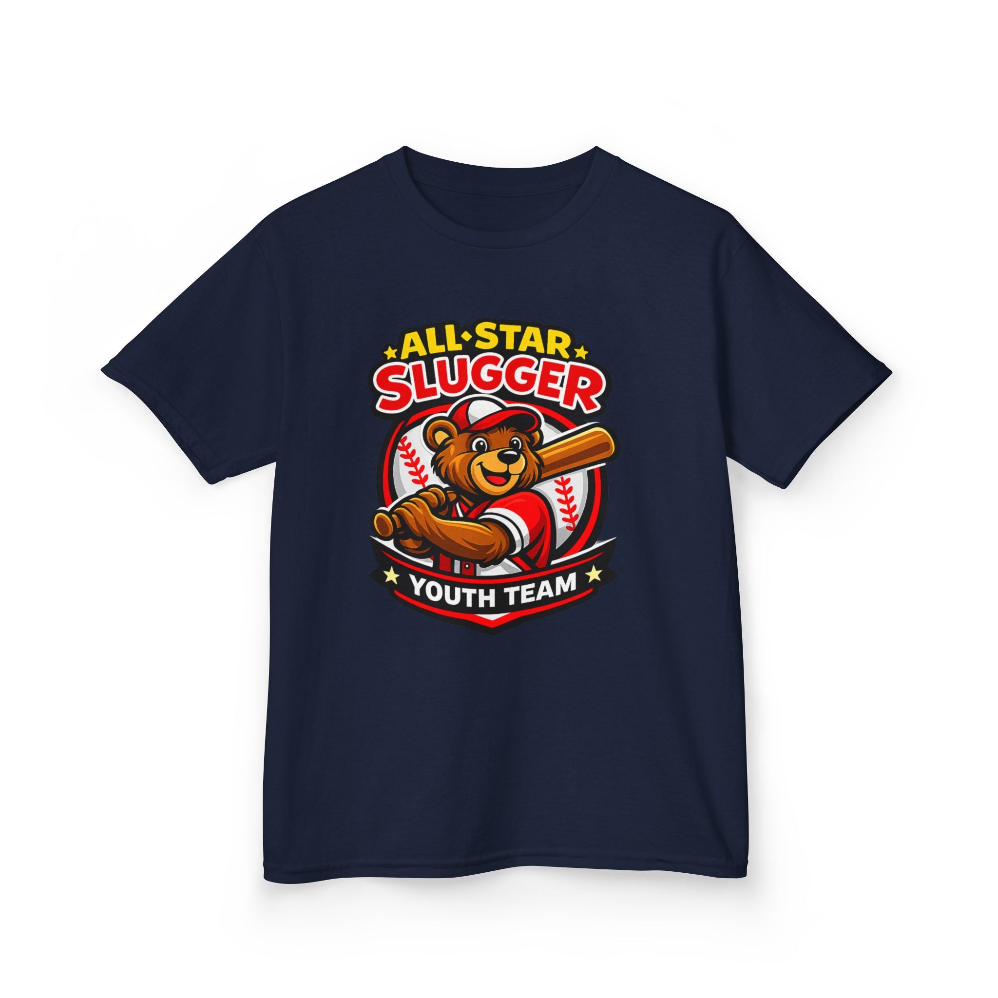 Kids Baseball T-Shirt – All Star Slugger Graphic Tee