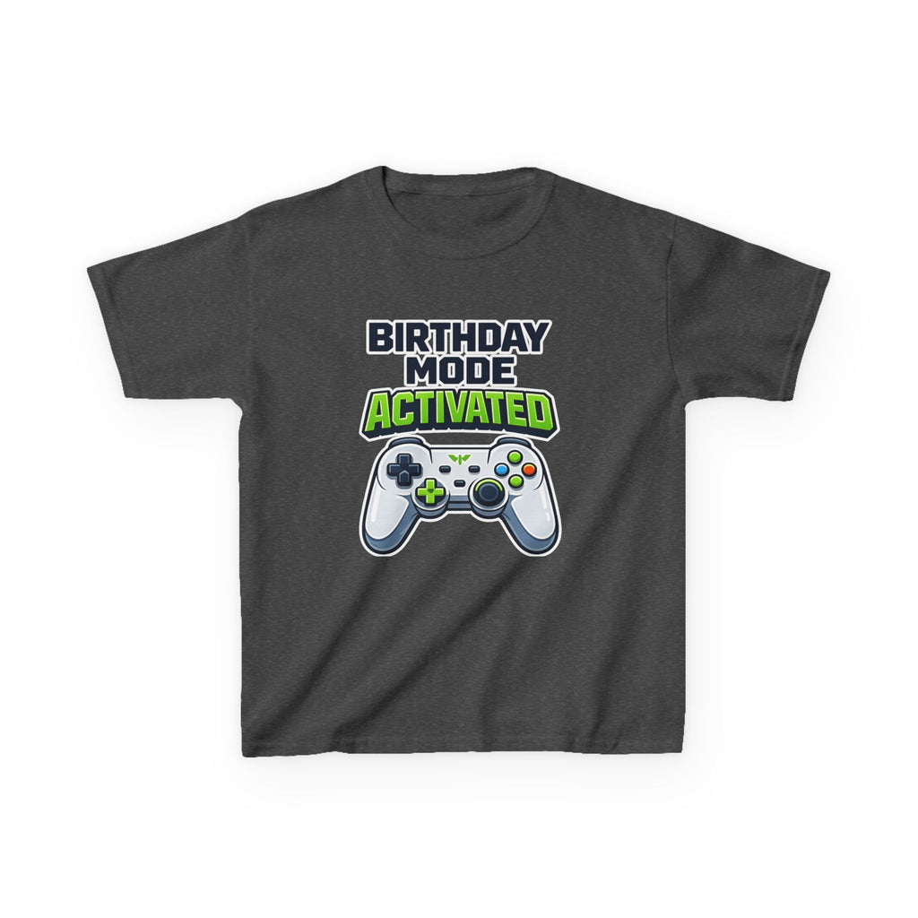 Kids Birthday Gamer T-Shirt – Birthday Mode Graphic Tee