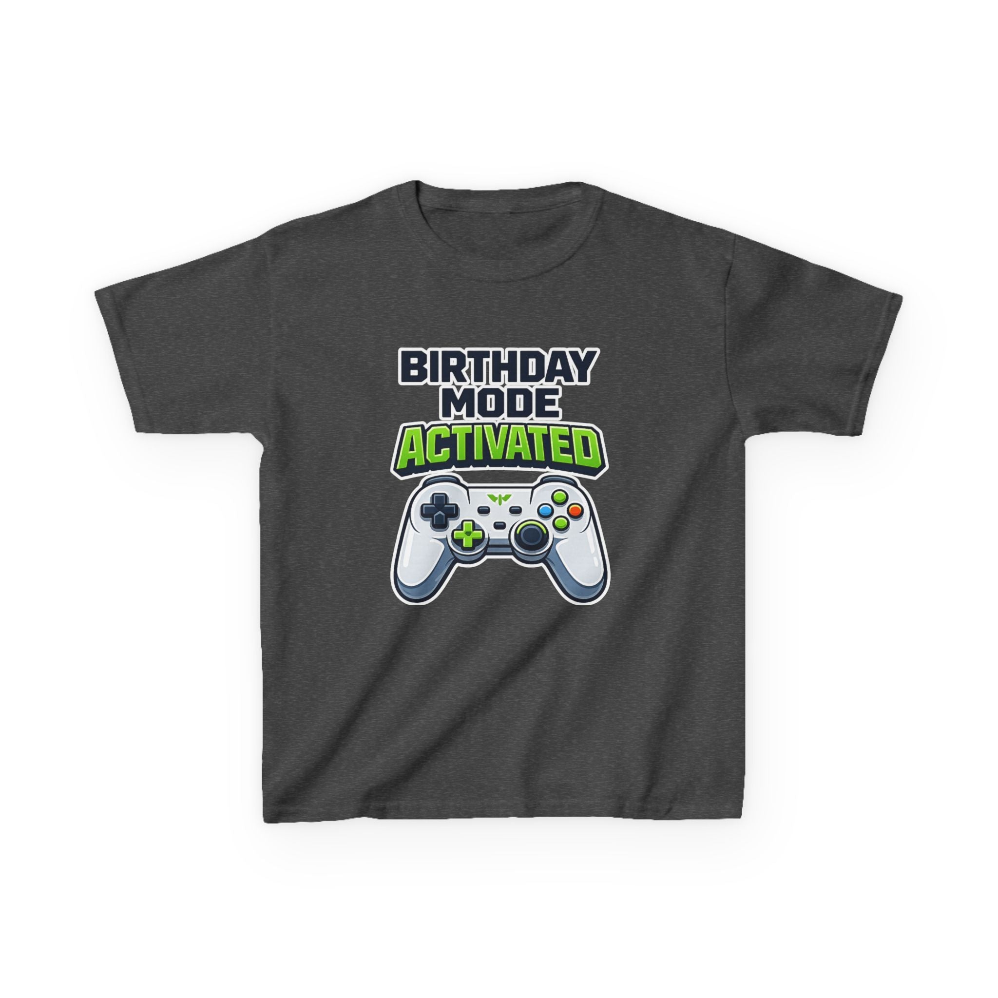 Kids Birthday Gamer T-Shirt – Birthday Mode Graphic Tee