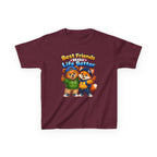 Kids Friendship T-Shirt — 'Best Friends Make Life Better' Cute Bear & Fox Graphic Tee