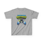 Kids Loading Birthday T-Shirt — 'Loading Birthday' Video Game Controller Graphic Tee
