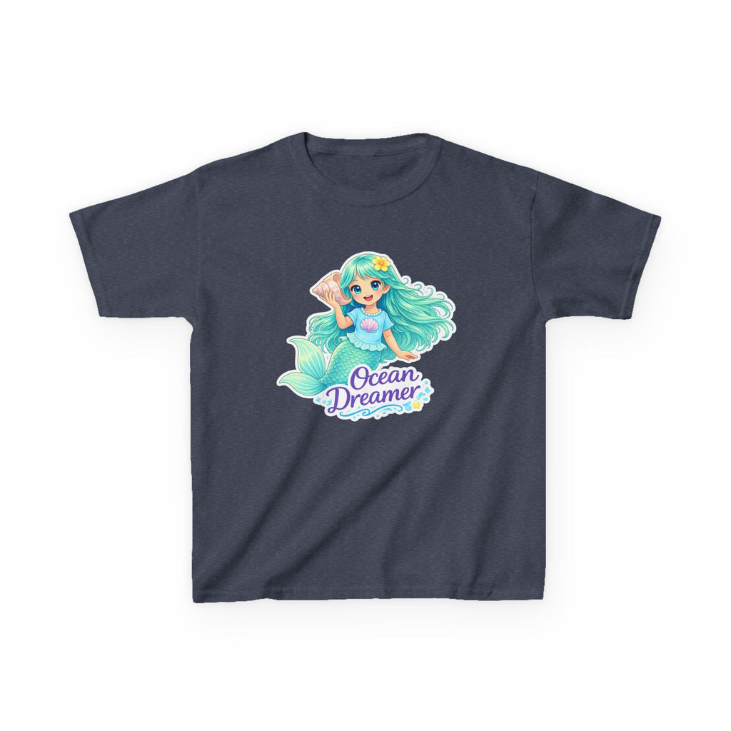 Kids Mermaid T-Shirt — 'Ocean Dreamer' Mermaid Fantasy Graphic Tee
