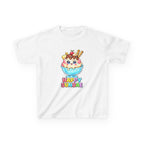 Kids Ice Cream T-Shirt — 'Happy Sundae' Kawaii Graphic Tee