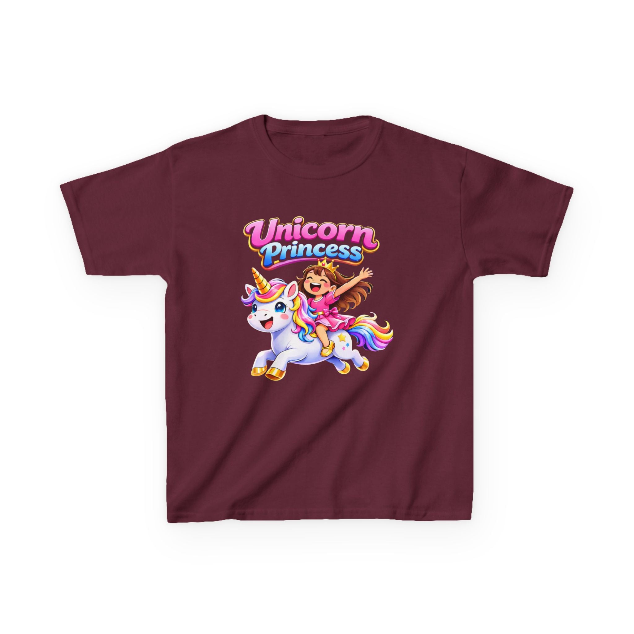Kids Unicorn T-Shirt – Princess Graphic Tee