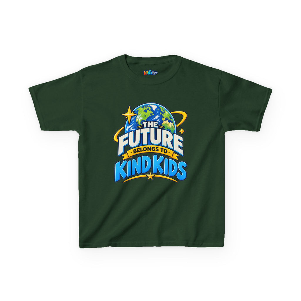 Kidxtr™ Kids Future T-Shirt — 'The Future' Heavy Cotton Graphic Tee