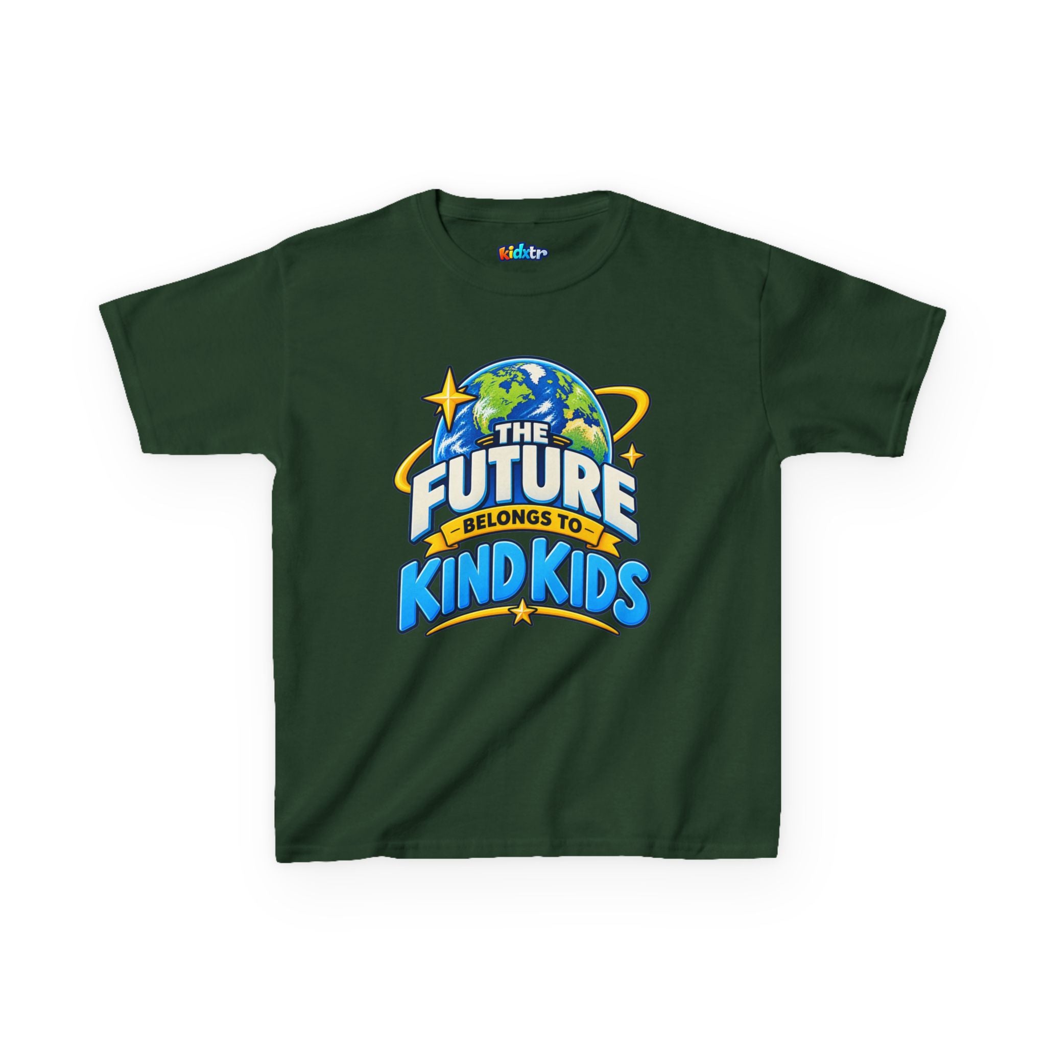 Kidxtr™ Kids Future T-Shirt — 'The Future' Heavy Cotton Graphic Tee