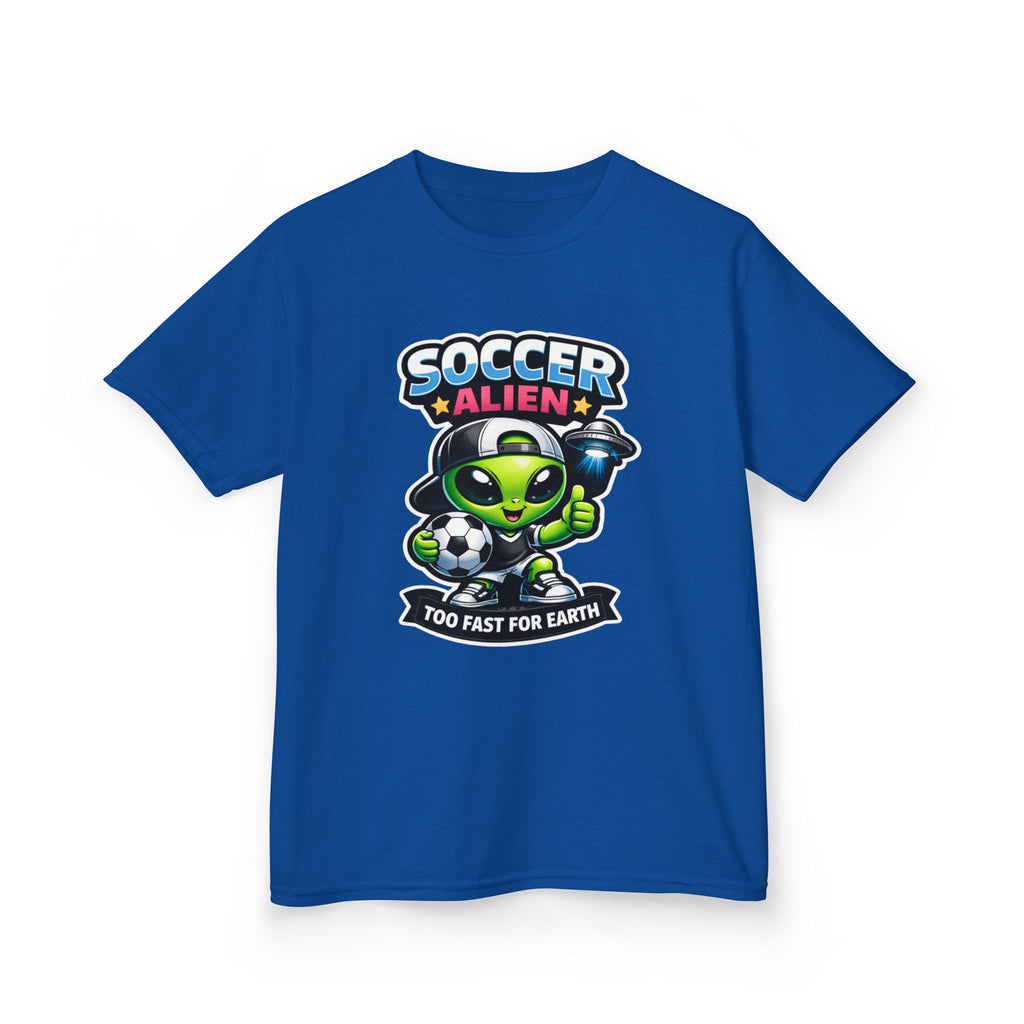 Kids Soccer Alien - Kids T Shirt