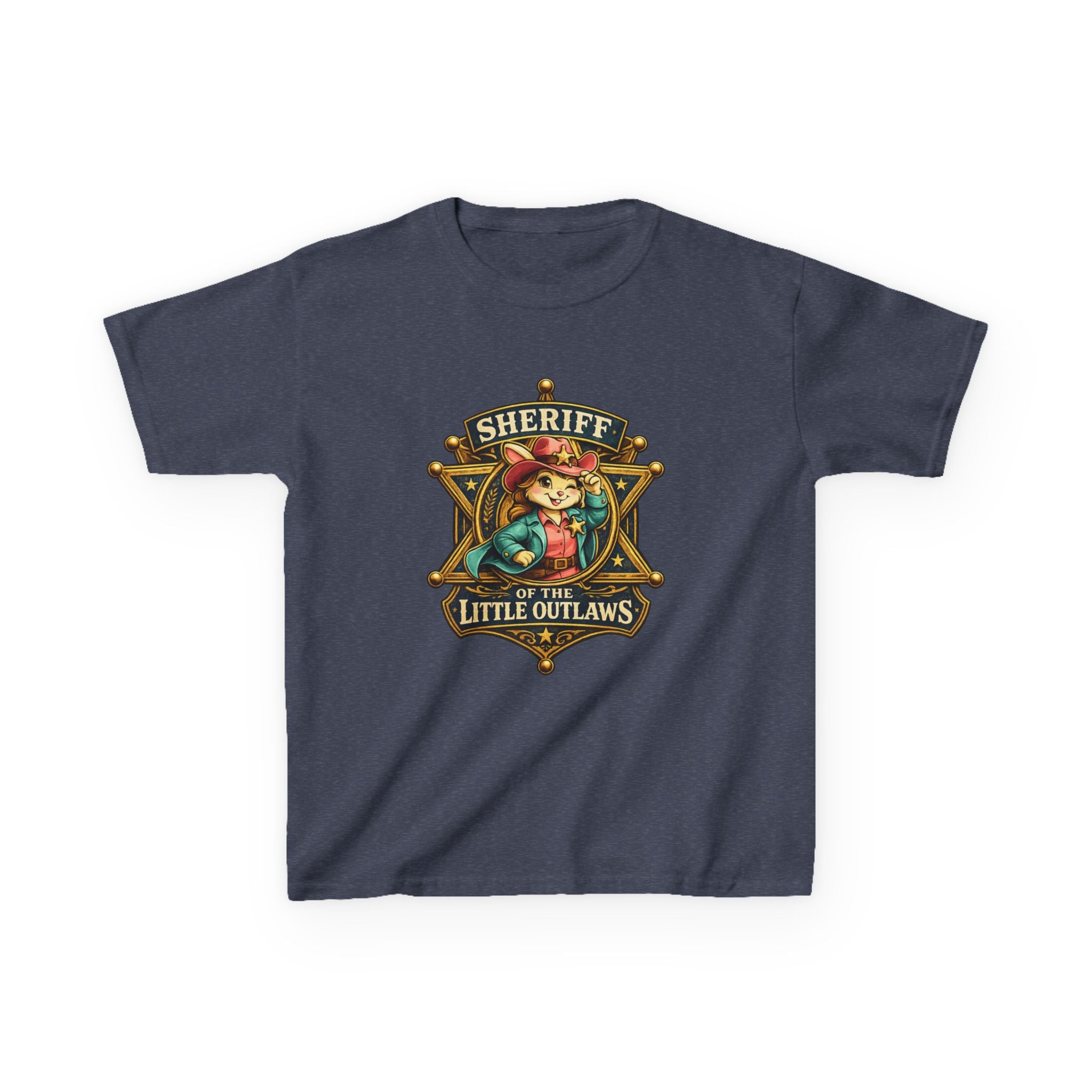 Lady Sheriff Rabbit - Kids T Shirt