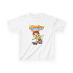 Kids Rabbit T-Shirt — 'Skate or Hop' Skateboarding Rabbit Graphic Tee