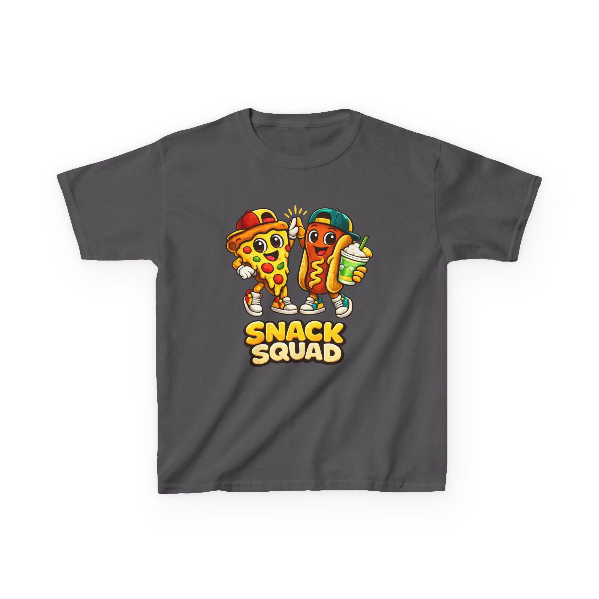 Kids Pizza & Hot Dog T-Shirt — 'Best Friends' Funny Food Graphic Tee