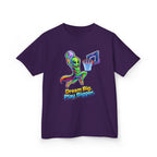Kids Alien T-Shirt — 'Dream Big, Play Bigger' Basketball Graphic Tee