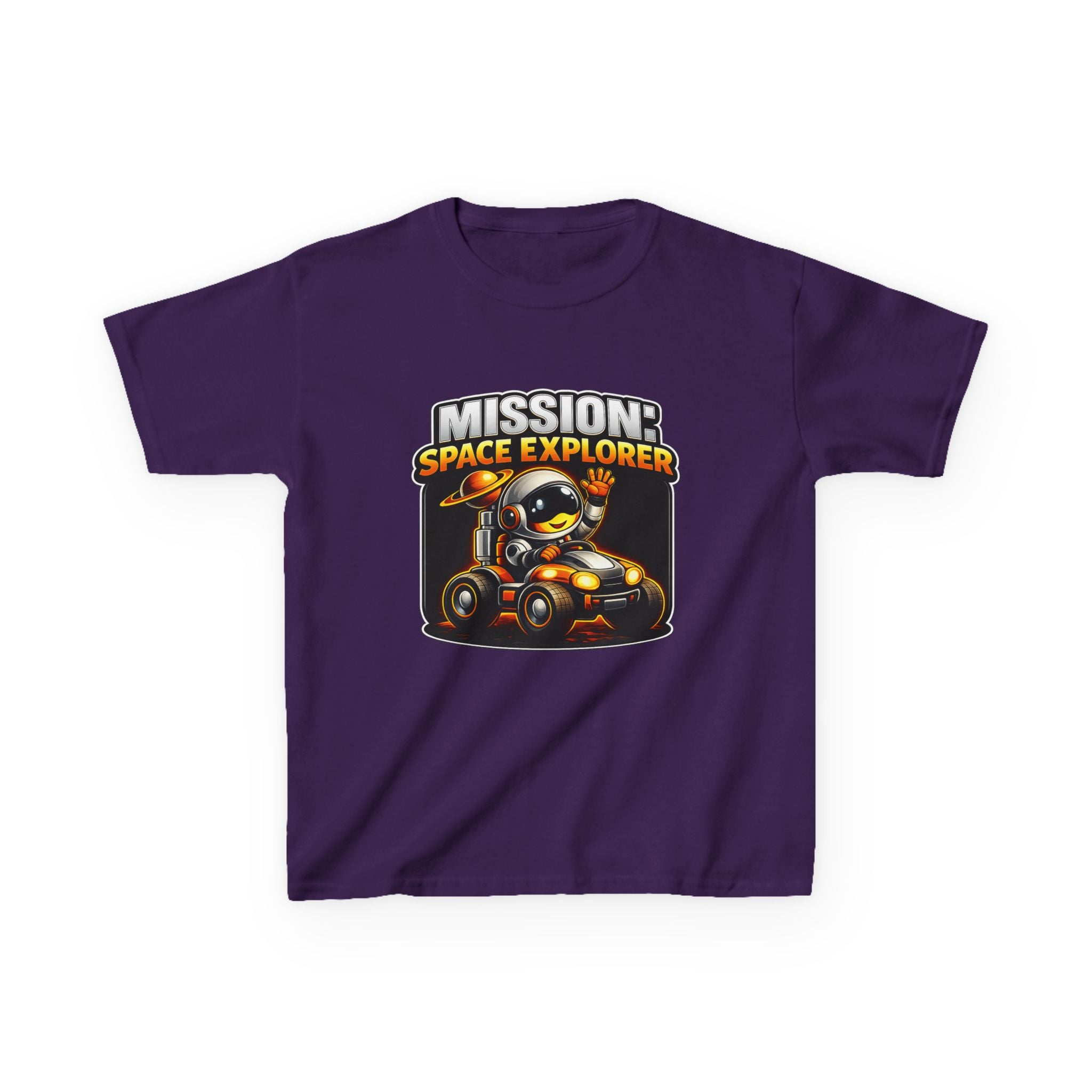 Kids Space T-Shirt — 'Mission: Space Explorer' Astronaut Graphic Tee