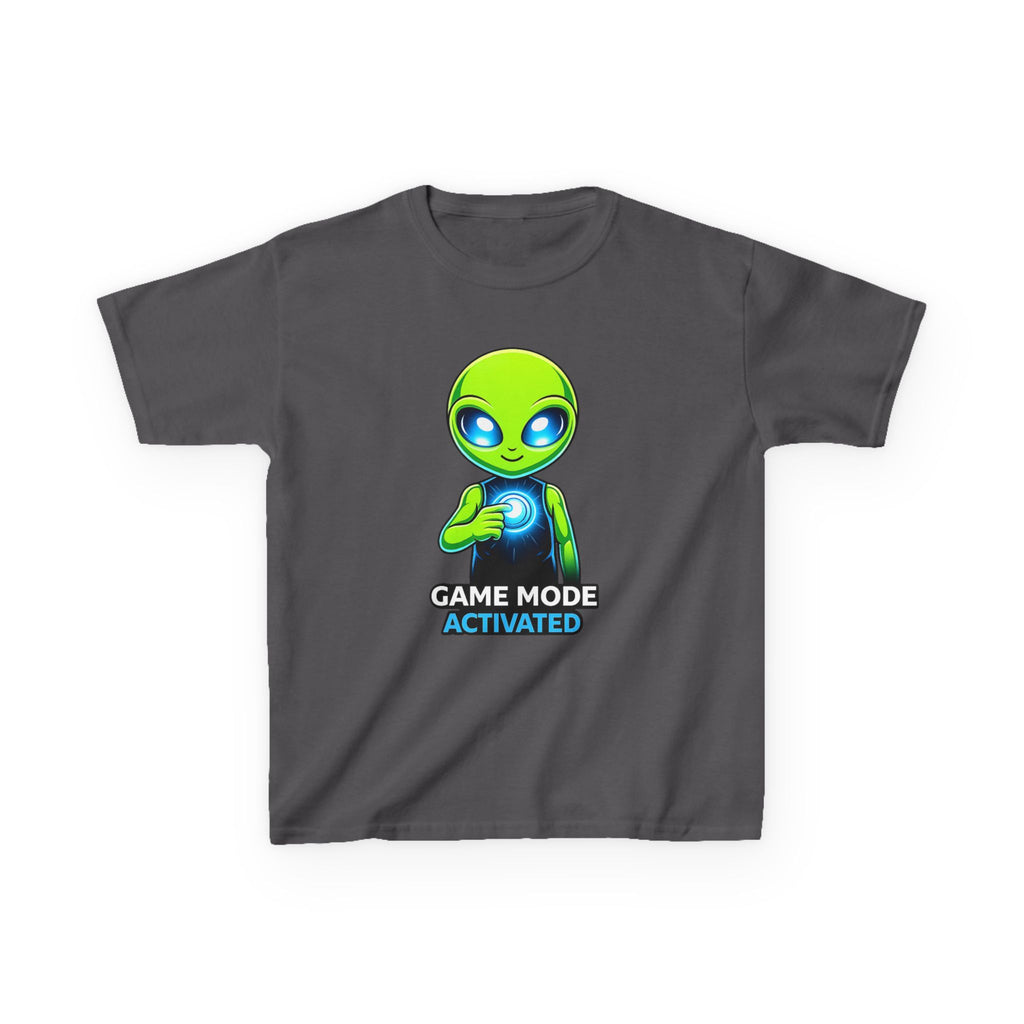 Kids Alien T-Shirt — 'Game Mode Activated' Gamer Graphic Tee