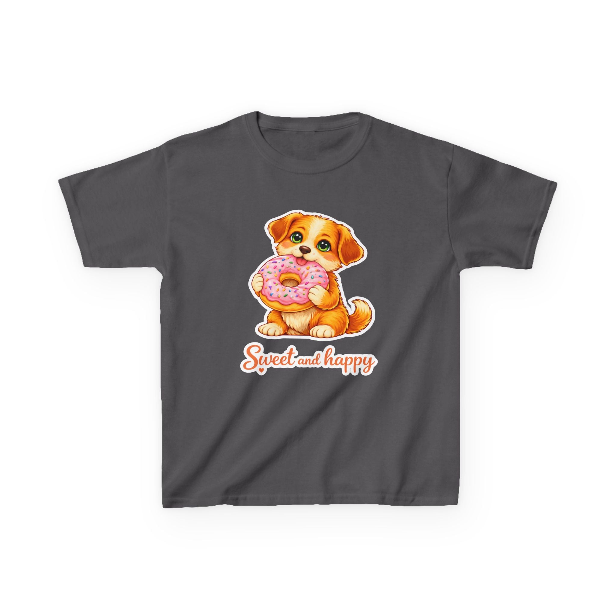 Kids Puppy T-Shirt – Donut Lover Graphic Tee