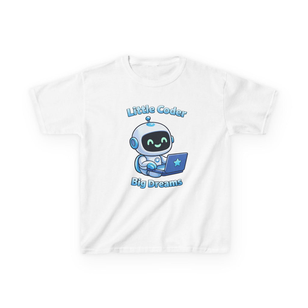 Kids Coding T-Shirt – Little Coder Big Dreams Graphic Tee