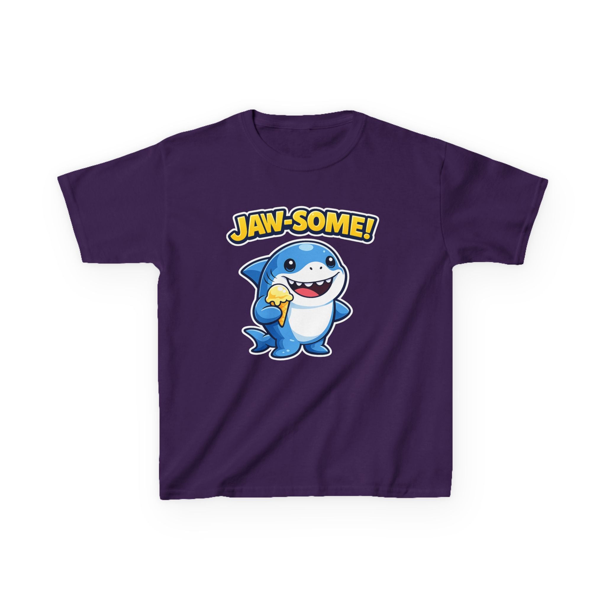 Cartoon Shark  - Kids T Shirt