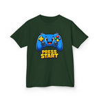 Kids Game Controller T-Shirt — 'Press Start' Gaming Graphic Tee