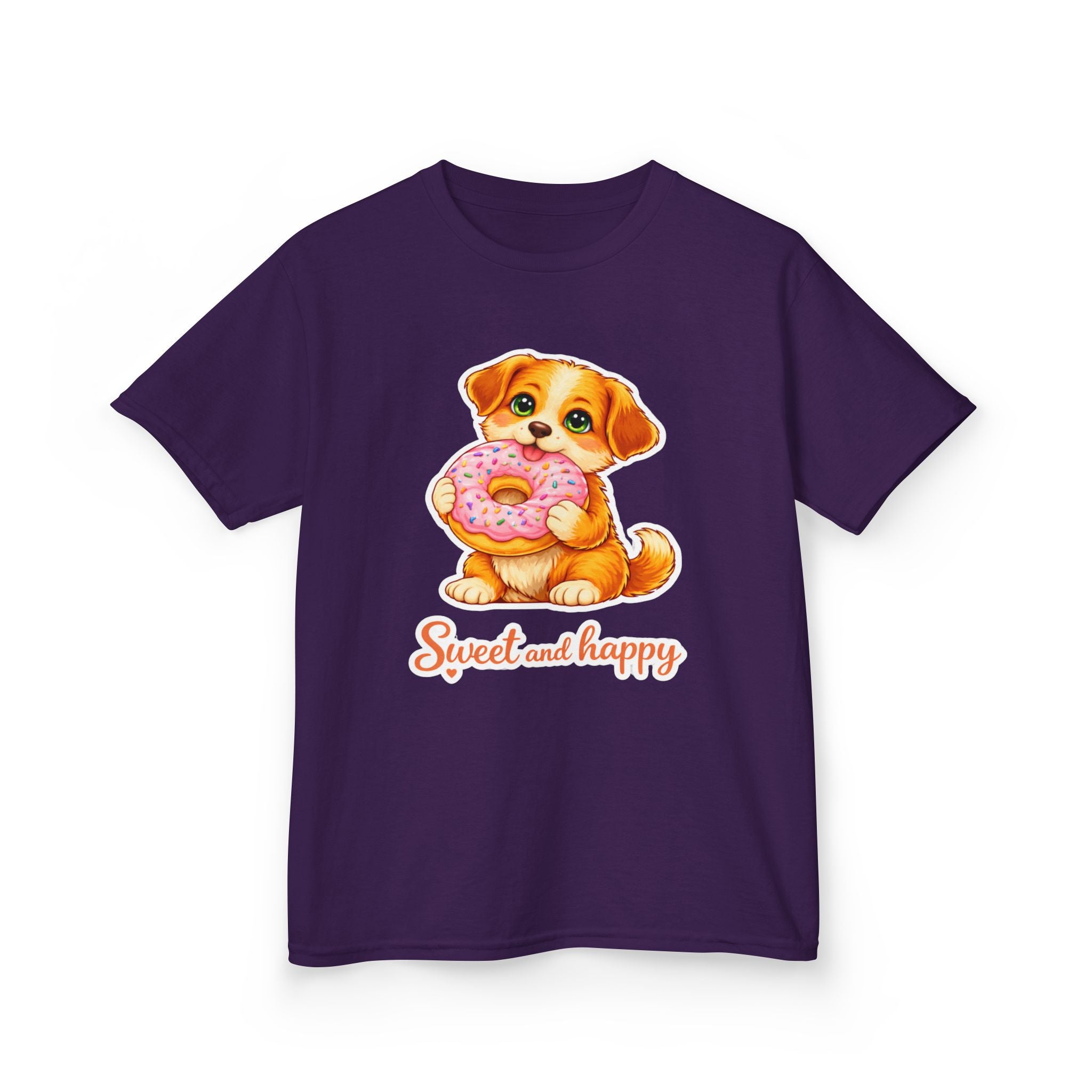 Kids Puppy T-Shirt – Donut Lover Graphic Tee