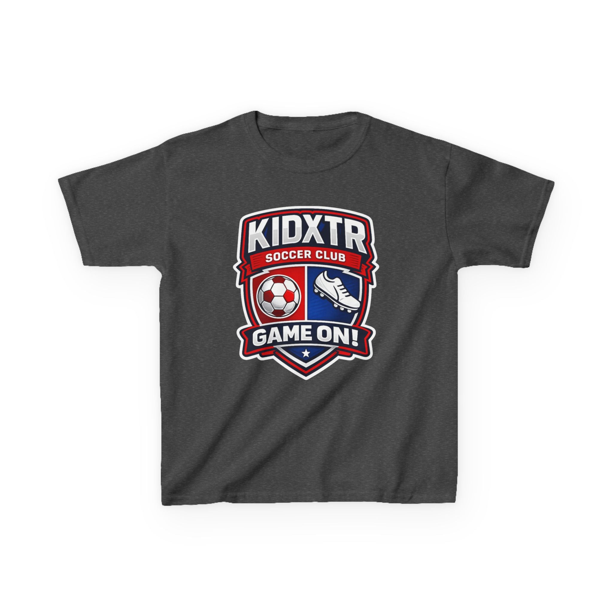 Kids Soccer Tee — Game On! Club Graphic Youth T-Shirt