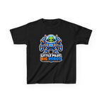 Kids Space Robot T-Shirt — 'Little Pilot, Big Robot' Cute Alien Graphic Tee