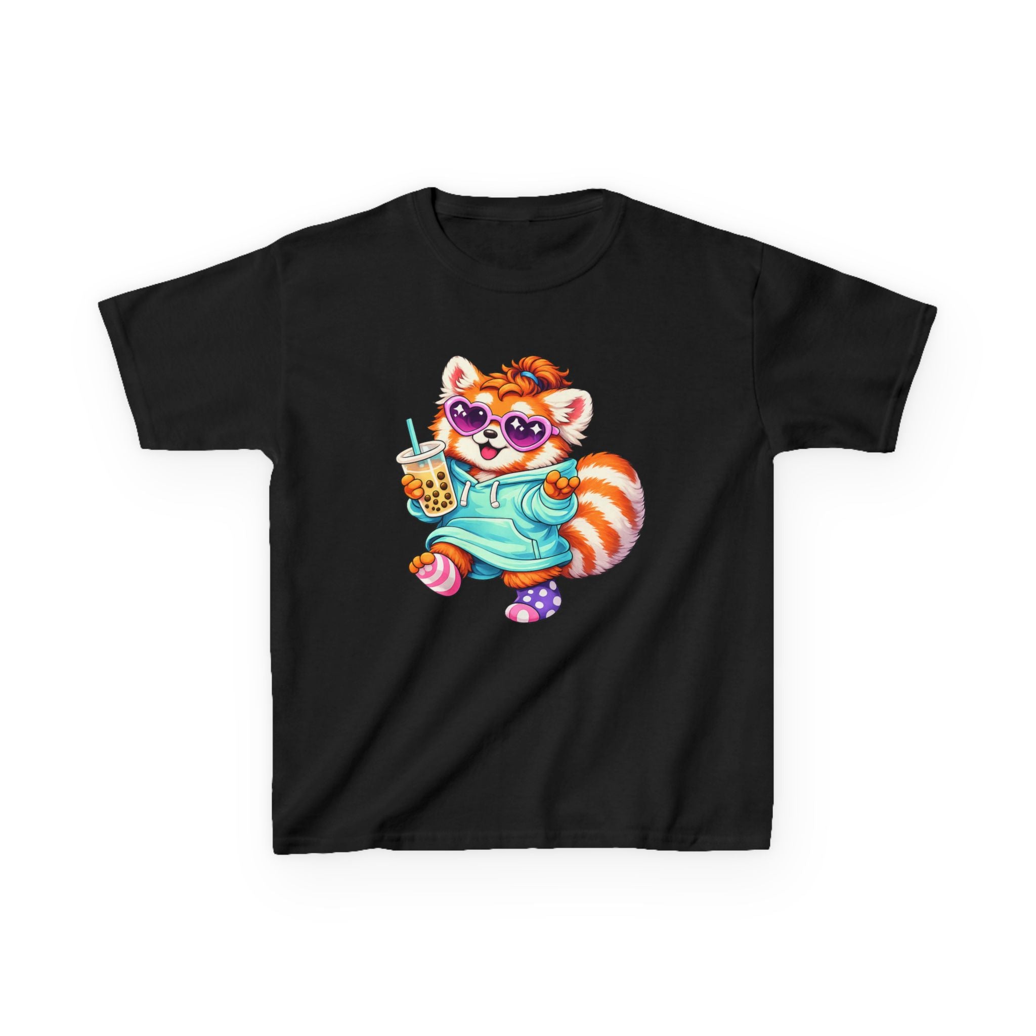 Kids Raccoon T-Shirt – Boba Graphic Tee