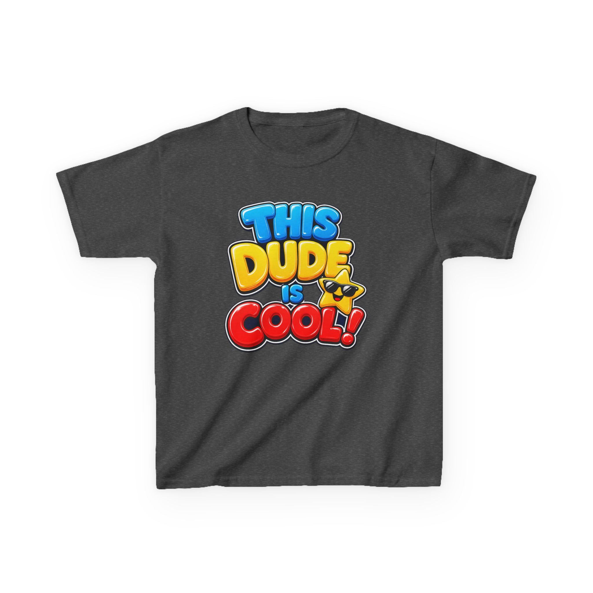 Kids Birthday T-Shirt — 'This Dude Is Cool!' Birthday Boy Graphic Tee