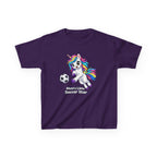 Kids Soccer Unicorn T-Shirt – Mom's Star Graphic Tee