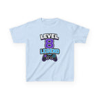 Kids Gaming T-Shirt — 'Level 8 Legend' Gamer Graphic Tee