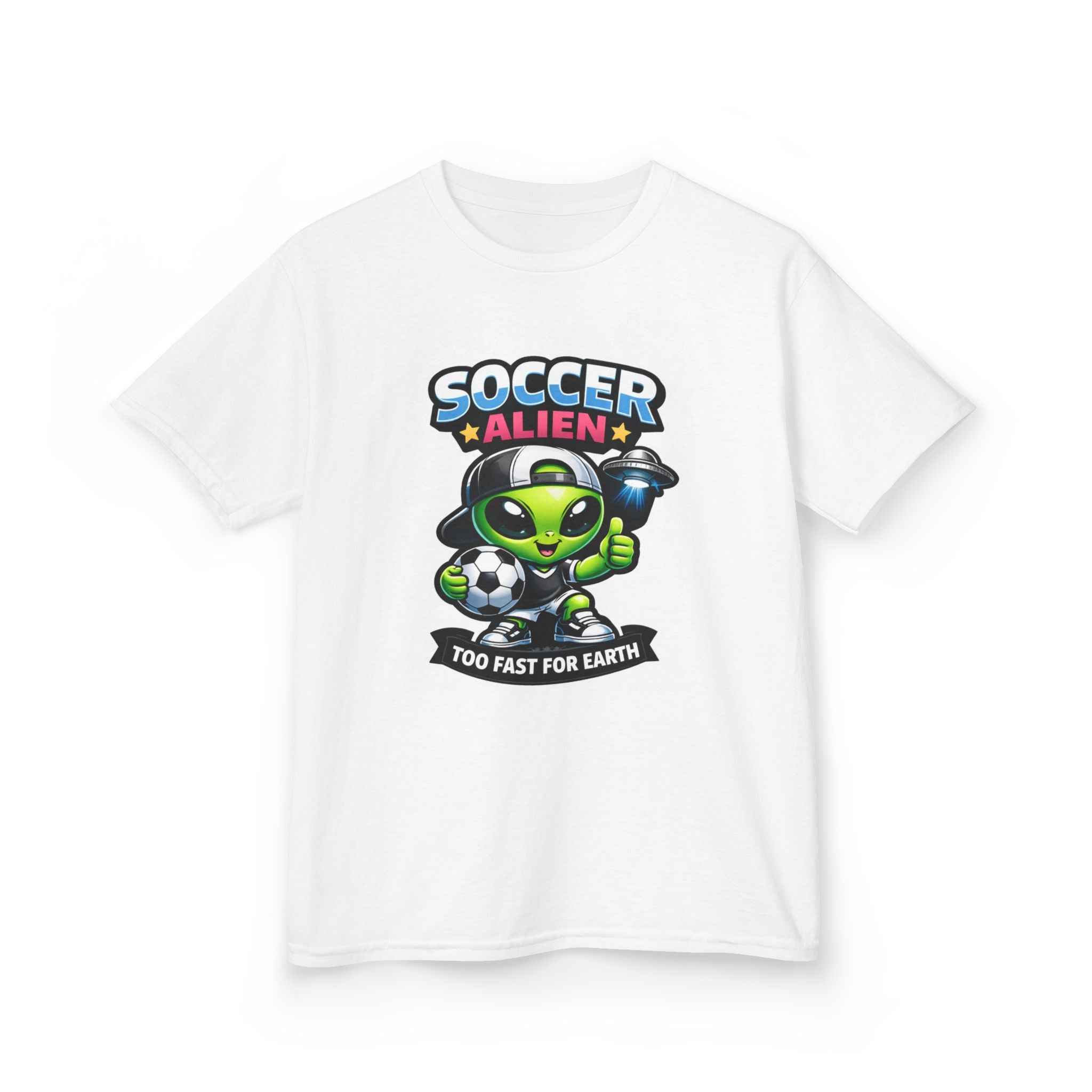 Kids Soccer Alien - Kids T Shirt