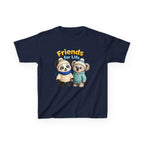Kids Panda T-Shirt — 'Friends for Life' Cute Best Friends Graphic Tee