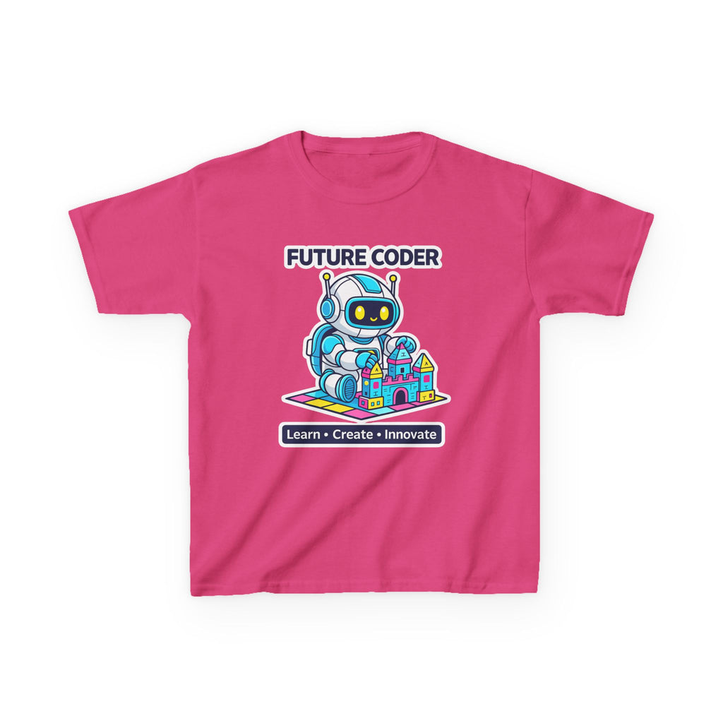 Kids Coding T-Shirt – Future Coder Robot Graphic Tee 2