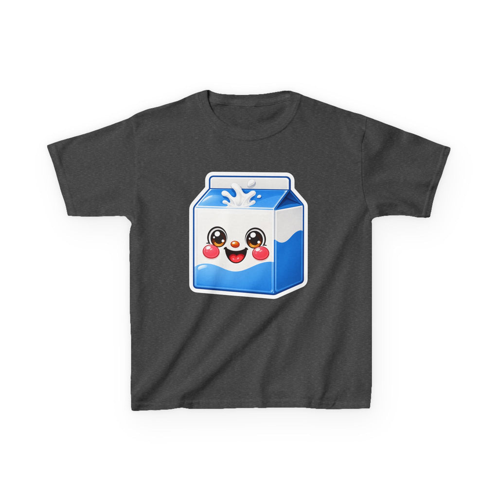 Kids Milk Carton T-Shirt — 'Got Milk?' Cute Kawaii Smiling Milk Carton Graphic Tee