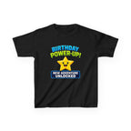 Kids Birthday Gamer T-Shirt – Level Up Graphic Tee