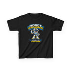 Kids T‑Shirt — "Robot Explorer: Level Up Your Mind" Cute STEM Robot Tee
