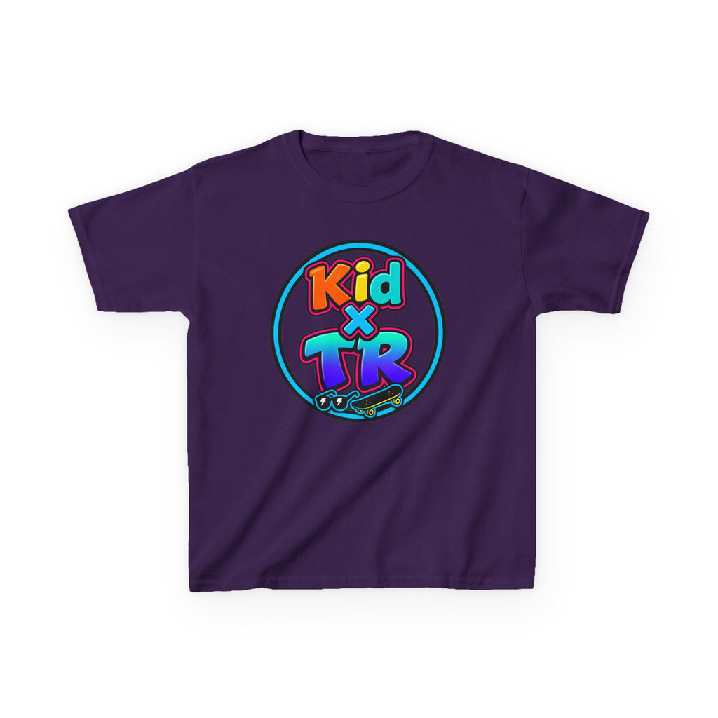KIDXTR Kids T-Shirt  - Colorful Logo Graphic Tee