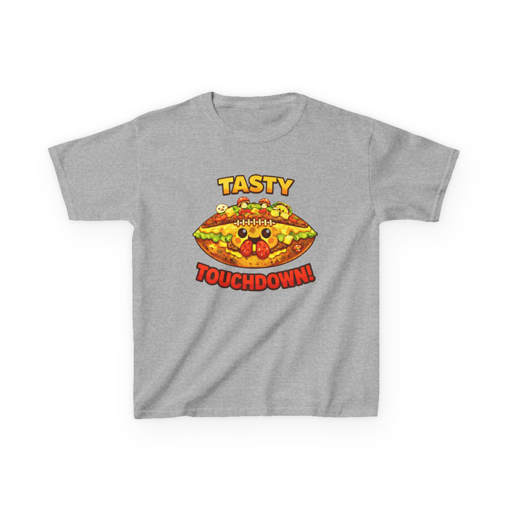 Kids Food T-Shirt – Football Pizza Graphic Tee